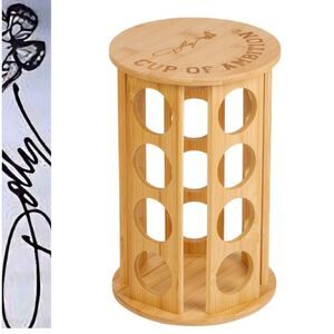 Dolly Parton Bamboo Coffee Pod Holder